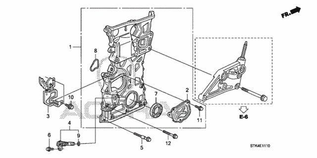 Chain Case for 2007 Acura RDX #0