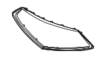 71122TYAA10 - : Grille Surround for Acura Image
