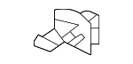 91578TGVA01 - Body: Grille Bracket Fastener for Acura Image
