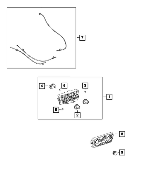 Air Conditioner and Heater Controls for 2016 Alfa Romeo 4C #0