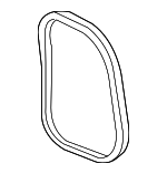 53333SDAA00 - Steering: Lower Cover Seal for Acura Image