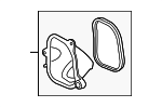 53331SDAA02 - Steering: Lower Cover for Acura Image
