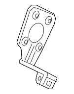 39161TBAA01 - : 2016-2020 Honda Civic - Bracket L Audio for Honda: Civic Image