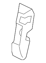 7266674010 - Body: Lock Cover for Scion: iQ Image