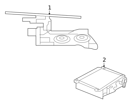 Communication System Components for 2014 Mercedes-Benz GLK350 #0