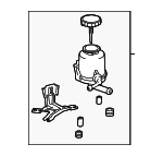 4436060291 - Steering: Reservoir for Toyota: Land Cruiser Image
