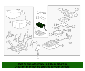 Front Floor Console Front Compartment 23362989 | OEM Parts Online