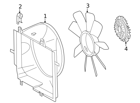 Cooling System for 1998 Mercedes-Benz E430 #2