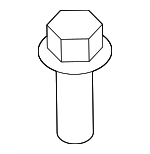 90105A0163 - Electrical: Center Belt Assembly Bolt for Toyota Image