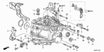 21104PPP000 - Transmission - Manual: PLATE M, OIL GUIDE for Honda Image