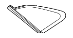 87810L3100 - : Quarter Glass for Kia Image