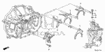 24210R8R000 - Transmission - Manual: FORK, GEARSHIFT (3-4) for Honda Image