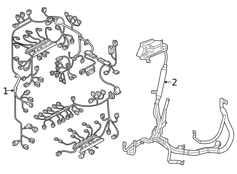 Wiring Harness for 2015 Audi A8 Quattro #0