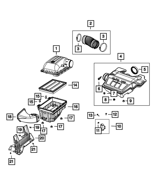 6508891AA - Fuel: Hex Flange Head Bolt, Mounting for Mopar Image image