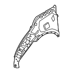 LR114084 - : Outer Wheelhouse for Land-Rover Image