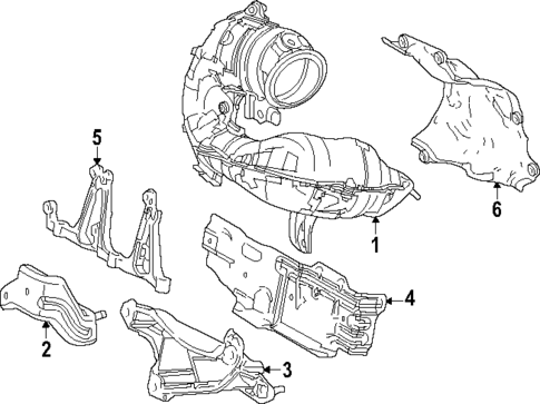 Exhaust Manifold for 2025 Lexus TX350 #0