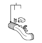 1787538020 - Engine: Inlet Tube for Lexus: GS460 Image