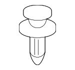 865952T500 - Body: Bumper Cover Clip for Kia Image