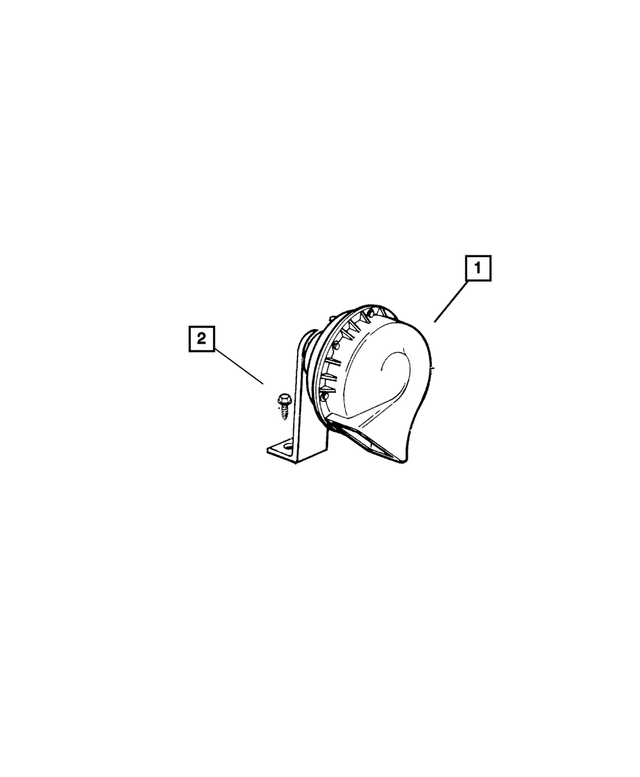 56009614 - : Horn for Mopar Image
