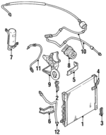 E3TZ19702A - HVAC: Condenser Mount Bracket for Ford: Bronco, F-150, F-250, F-350, F-Super Duty Image