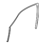 51328150402 - : Guide Channel for BMW: 740i, 740iL, 750iL Image