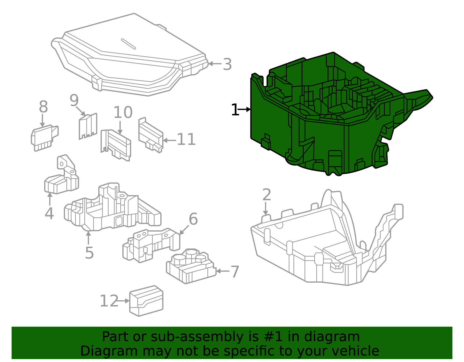 2023-2025 Toyota bZ4X Fuse And Relay Center 82740-42090 | Toyota