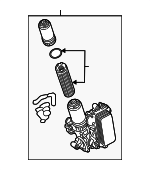2541807900 - Engine: Oil Filter Housing for Mercedes-Benz Image