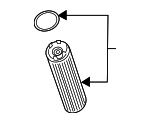 2541840600 - Engine: Filter Element for Mercedes-Benz Image