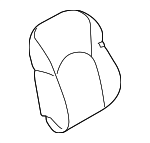 876211KB6B - : Seat Back Cover for Nissan Image