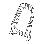 13551363 - Body: Seat Back Frame for Buick: Enclave, LaCrosse | Cadillac: XT5, XT6 | Chevrolet: Malibu, Traverse, Traverse Limited | GMC: Sierra 1500, Sierra 3500 HD Image