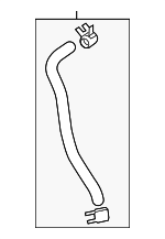 282732B780 - Cooling System: Hose Assembly for Hyundai Image