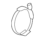 282923A080 - Cooling System: Connector Hose Clamp for Hyundai Image