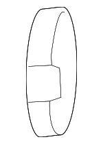 282923A060 - Cooling System: Inlet Pipe Clamp for Hyundai Image