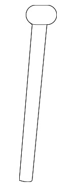 6107270AA - Suspension: Axle Assembly Bolt for Mopar Image