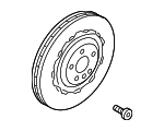 32142492 - Brakes: Rotor for Volvo: S60, V60, V60 Cross Country Image