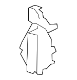 27124JN30A - HVAC: Cover for Nissan: Murano, Quest Image