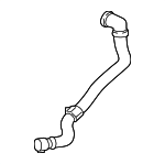 T2H4038 - : Inter-Cooler Hose for Jaguar: XE, XF Image