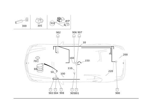Wiring Harnesses for Taxi for 2016 Mercedes-Benz E250 #0