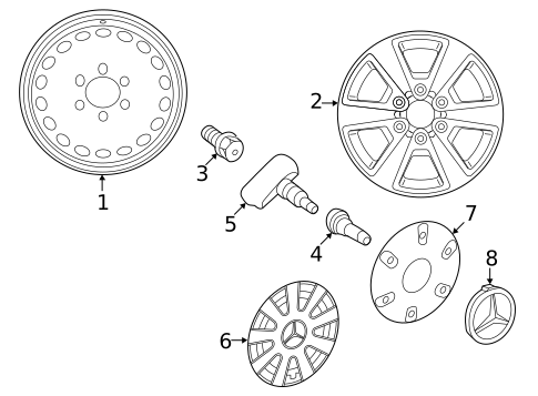 Wheel for 2026 Mercedes-Benz eSprinter #0