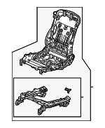 81526TY2A21 - Body: Seat Frame for Acura Image
