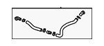 25415P2600 - Belts &amp; Cooling: Radiator Coolant Hose for Kia Image