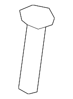 8T08869204PK - Body: Headrest Guide for Audi: A4, A4 Quattro, A5 Quattro, A6, A6 Quattro, A7 Quattro, allroad, RS5, RS7, S4, S5, S6, S7 Image