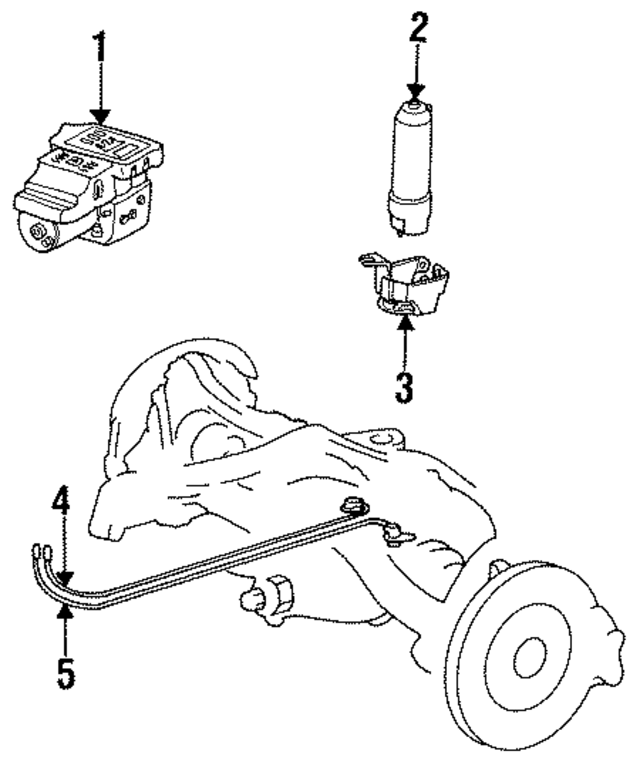 4301094 - Suspension: Dehydrator for Mercedes-Benz Image