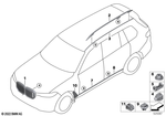 51135A20739 - : Front Ornamental Grille for BMW Image