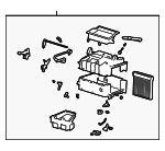 9720039000 - : 2001-2003 Hyundai Heater Assembly for Hyundai: XG300, XG350 Image
