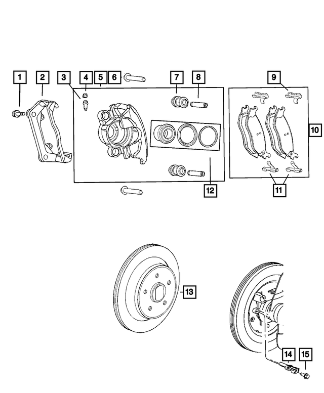 5143401AA - Brakes: Bleeder Screw for Mopar Image
