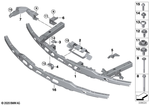 51647397655 - : Front Transverse Element for BMW Image