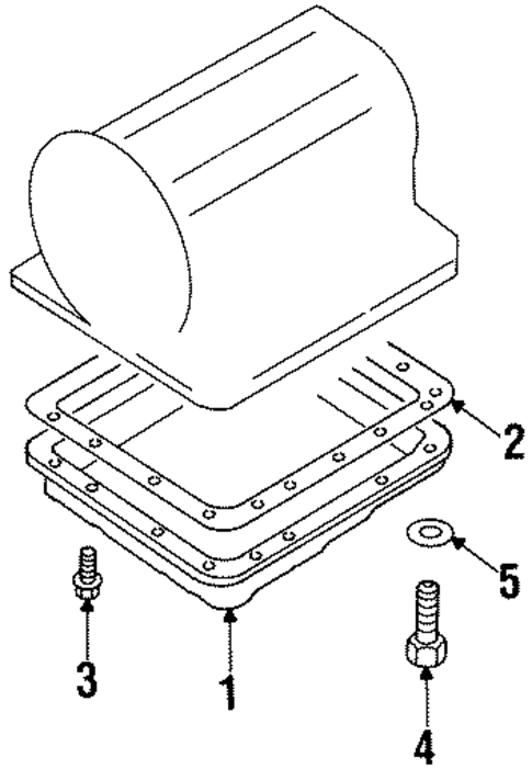 Transmission Components for 1998 INFINITI Q45 #0