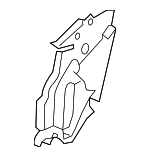 72144AJ05B - HVAC: Plate for Subaru: Legacy, Outback Image