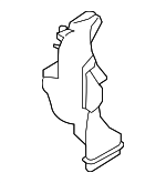 72127AL02A - : Inner Duct for Subaru: Legacy, Outback Image